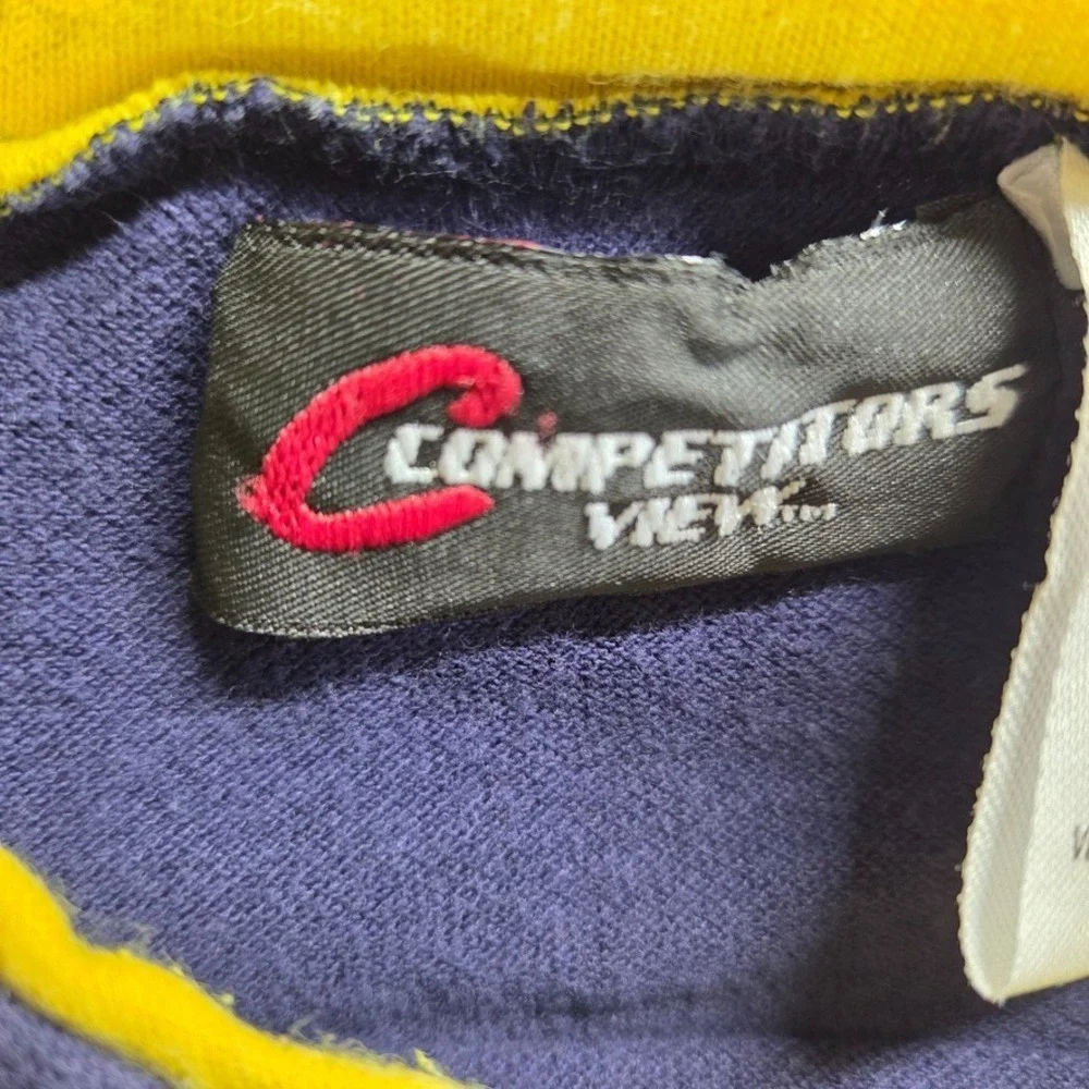 Vintage Competitors View Kids 7 Shirt Blue Red Jeff Gordon Nascar #24 Pullover
